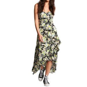 Volcom Bright Floral Maxi Dress - Small - Tags On